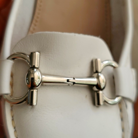 Ferragamo women's shoes in white leather size 6 - Picture 6 of 8
